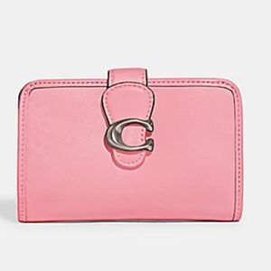 NWT COACH TABBY WALLET FLOWER PINK